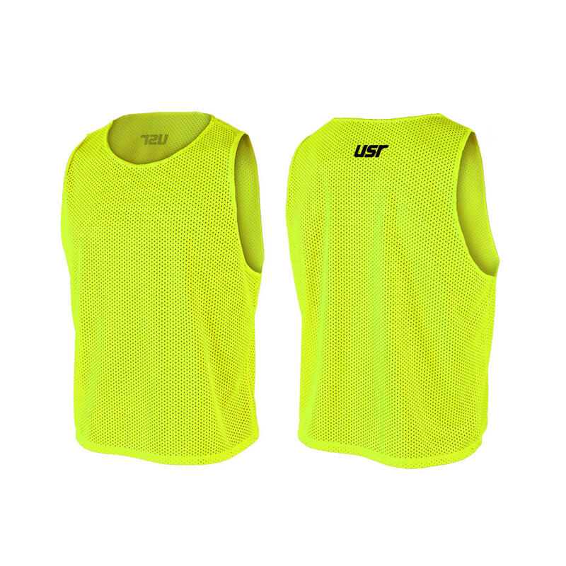 USR Antrenman Yeleği Fileli Sarı Küçük Boy - Bib 10 lu