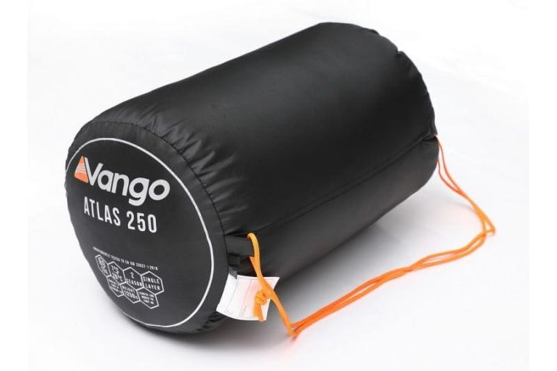 Śpiwór jednoosobowy czarny Vango Atlas 250 5/7