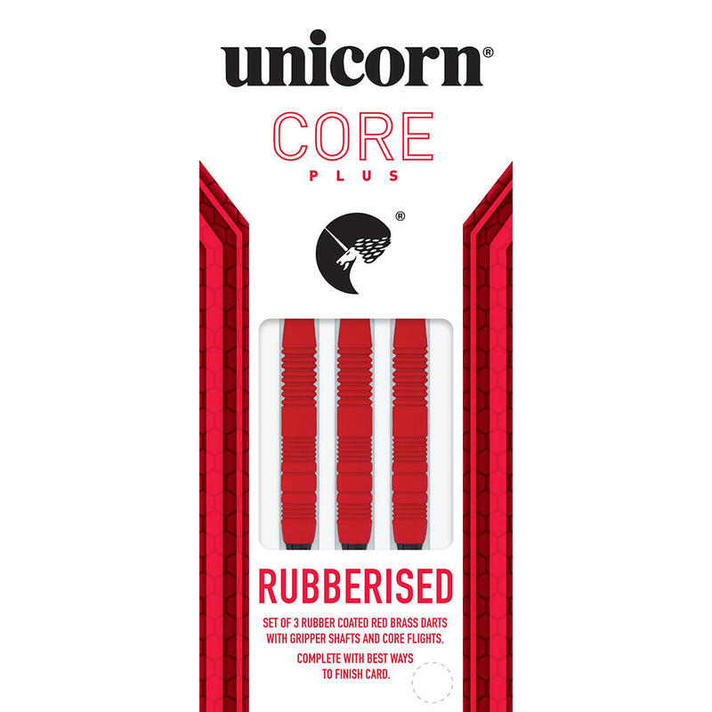 Unicorn 4254 Core Plus Kauçuk Kaplı 18 G Elektronik Dart Oku Seti