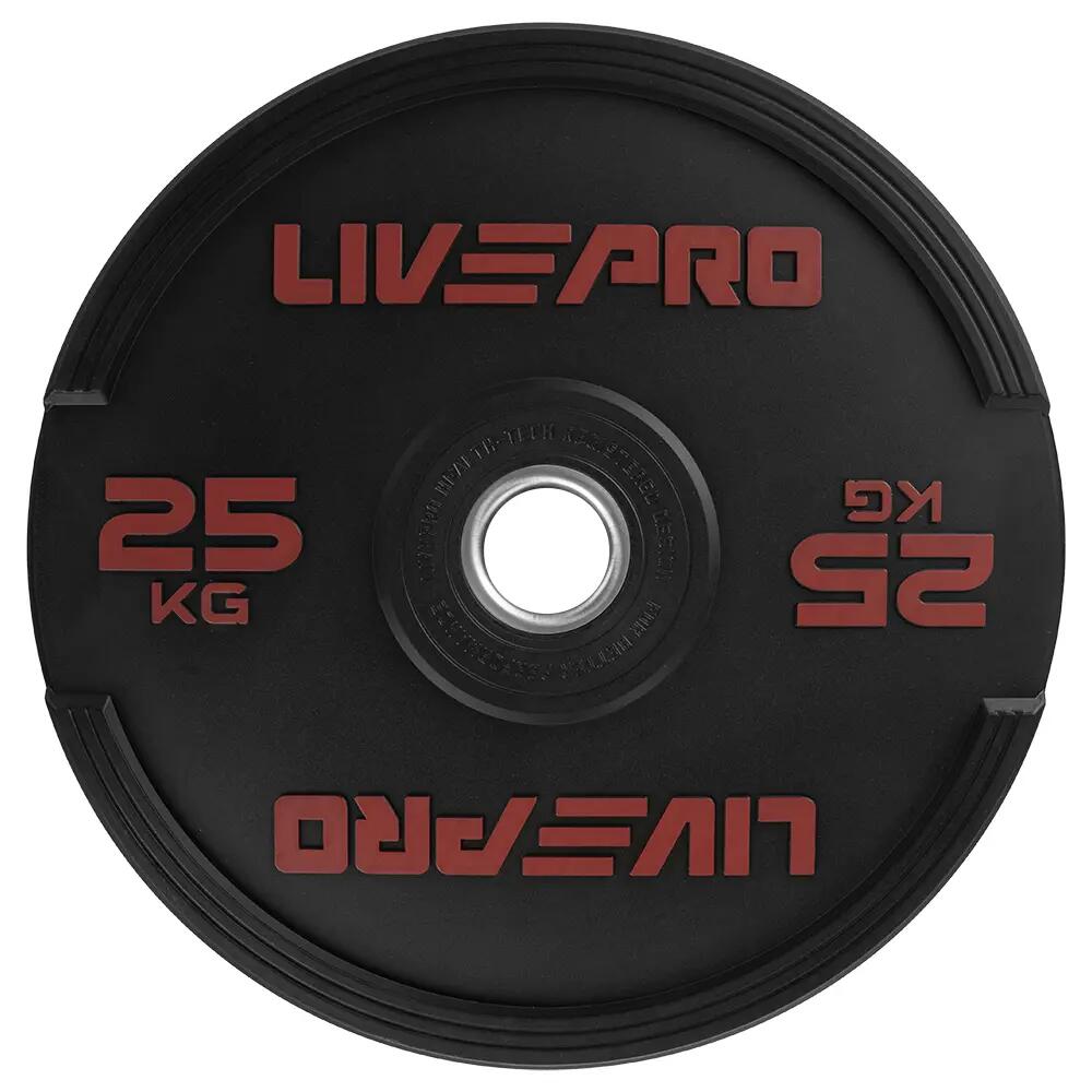 Livepro LP8331-25 25 Kg Kauçuk Bumper Plaka 1/5