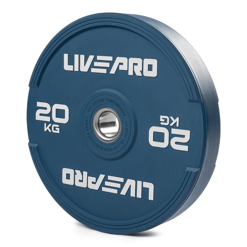 Livepro LP8332-20 20 Kg Renkli Kauçuk Bumper Plaka