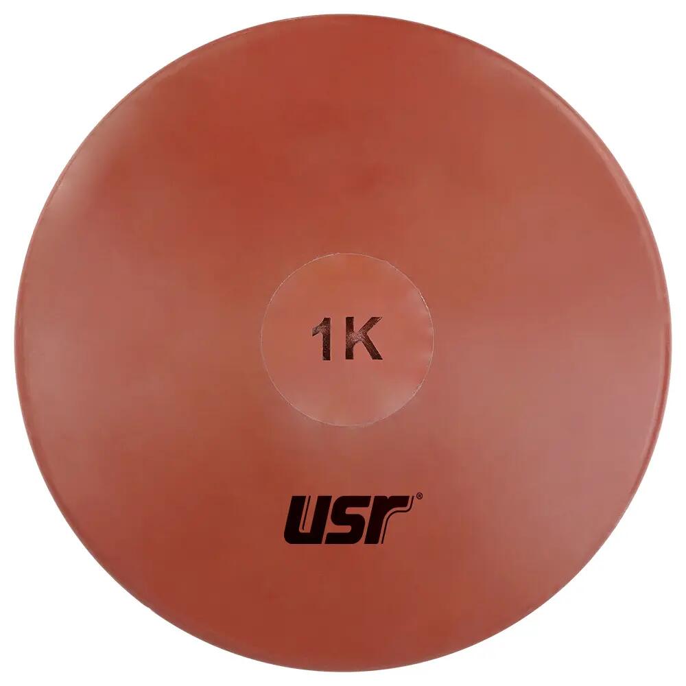 USR IRD10 1 Kg Indoor Kauçuk Atletizm Diski 1/3