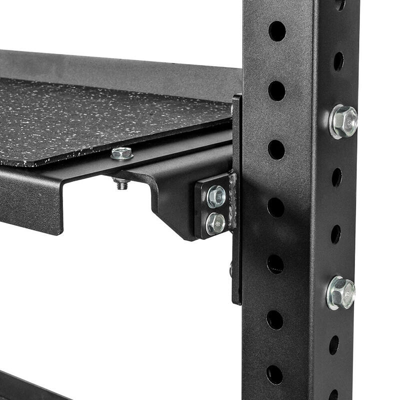 USR Miletos-B-R20 2 Katlı Bumper Plaka-Dambıl-Kettlebell Rafı