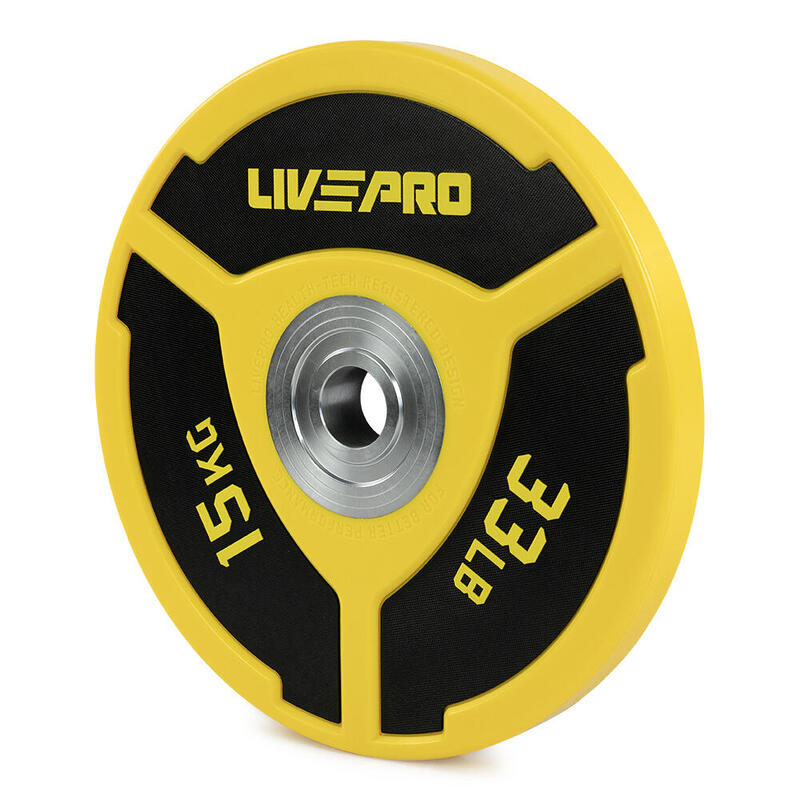 Livepro LP8027 15 Kg CPU Elite Bumper Plaka