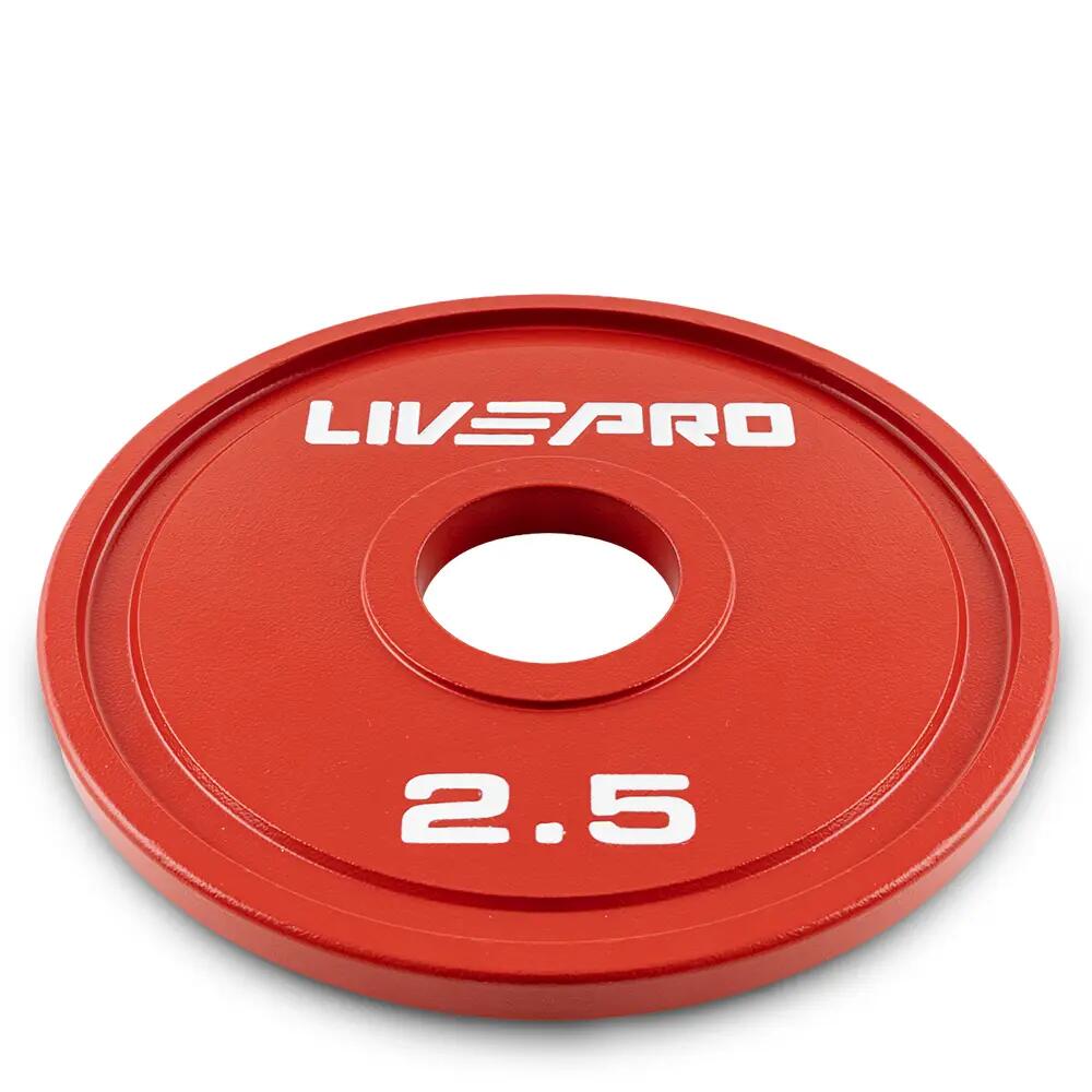 Livepro LP8334 2,5 Kg Powerlifting Yarışma Plaka 3/6