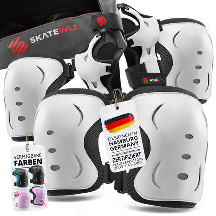 Schoner Set Protektoren Inliner 3-er Set Skateboard Kinder Schützer Knieschoner