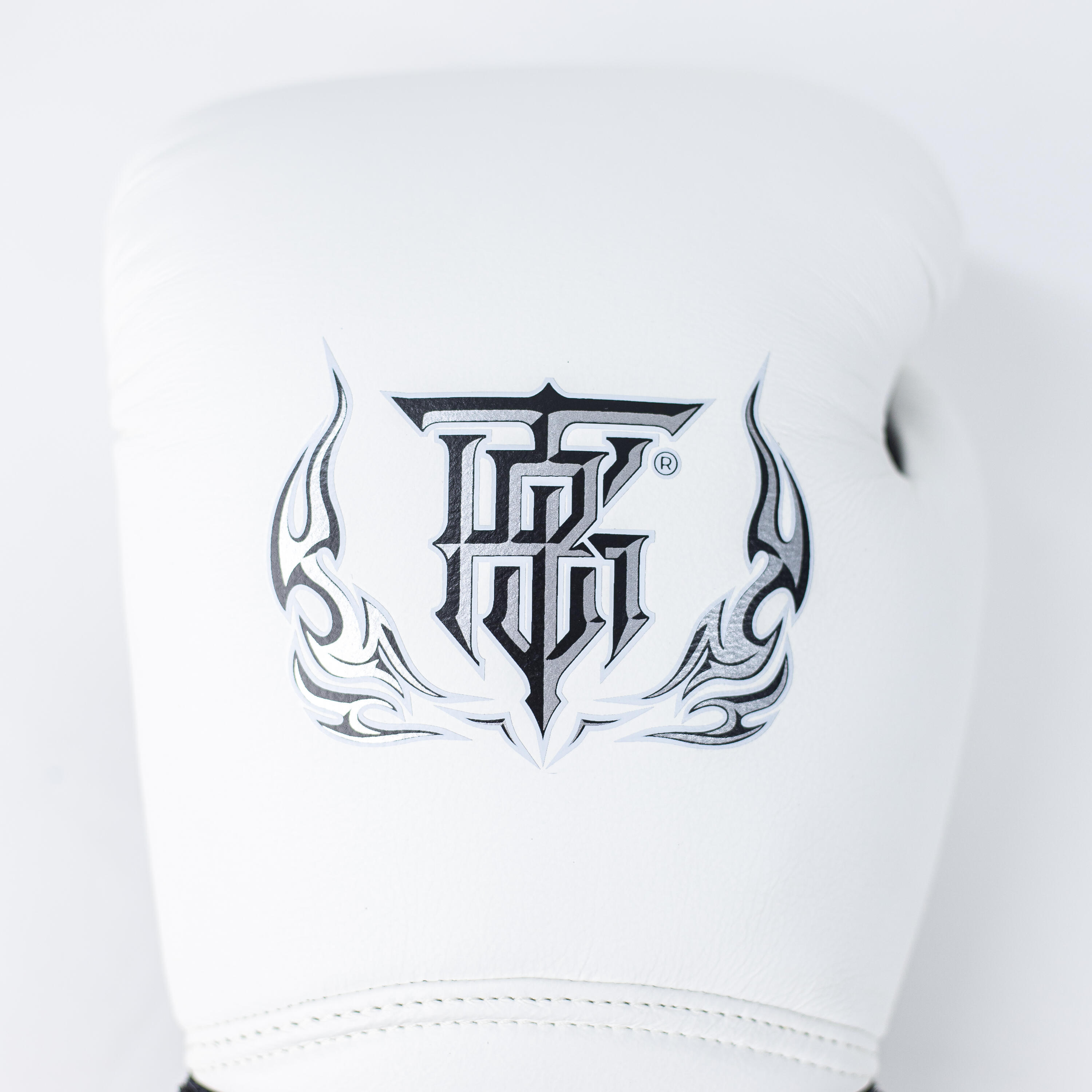 Guantoni da Boxe Topking SUPER AIR DOUBLE TONE Bianchi TRASPIRANTI 2/5