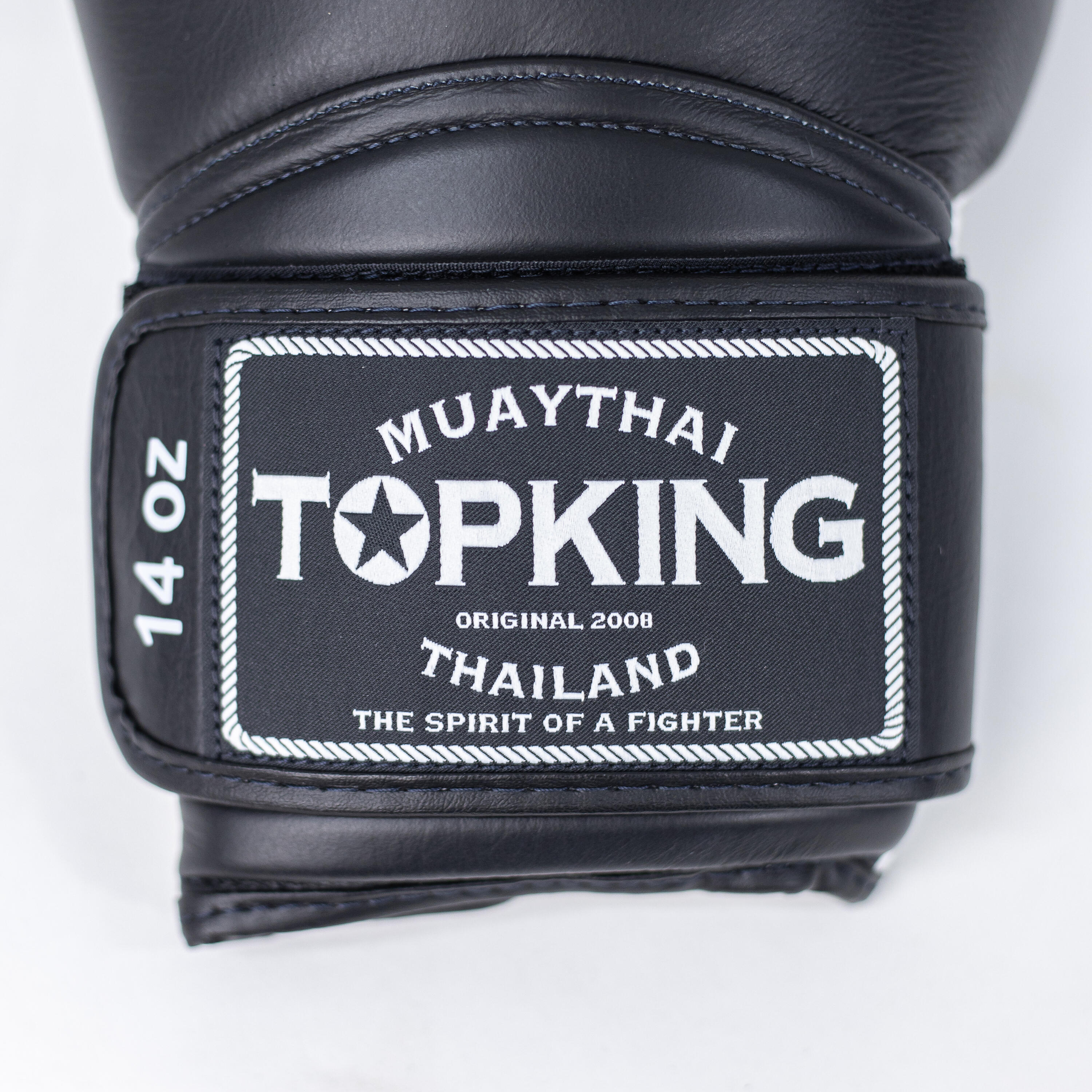 Gants de Boxe Topking SUPER AIR DOUBLE TONE Noirs RESPIRANTS 3/5