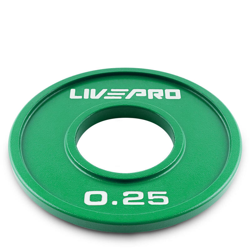 Livepro LP8334 0,25 Kg Powerlifting Yarışma Plaka
