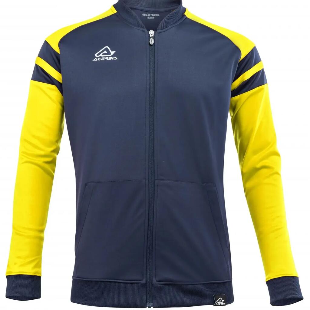 Acerbis Men's Jacket 0910241.248.062 in Blue/Yellow, Size S