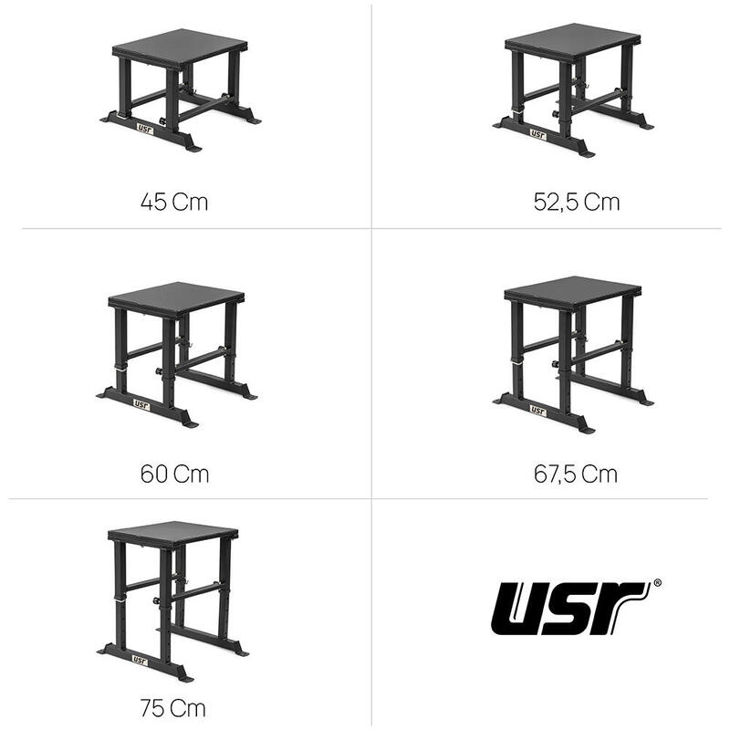 USR Gryphon Yüksekliği Ayarlanabilir Plyo Sehpa