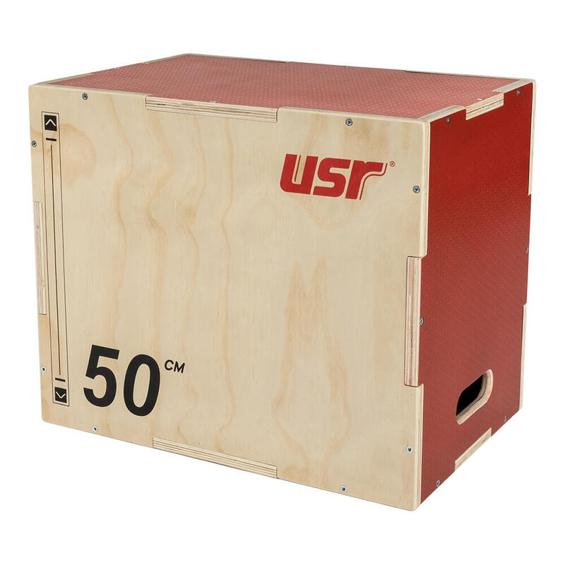 USR Minotaur-60 3 Taraflı Ahşap Plyo Sehpa