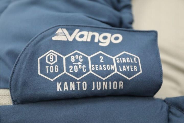 Śpiwór jednoosobowy dziecięcy Vango Kanto Single Junior 3/4
