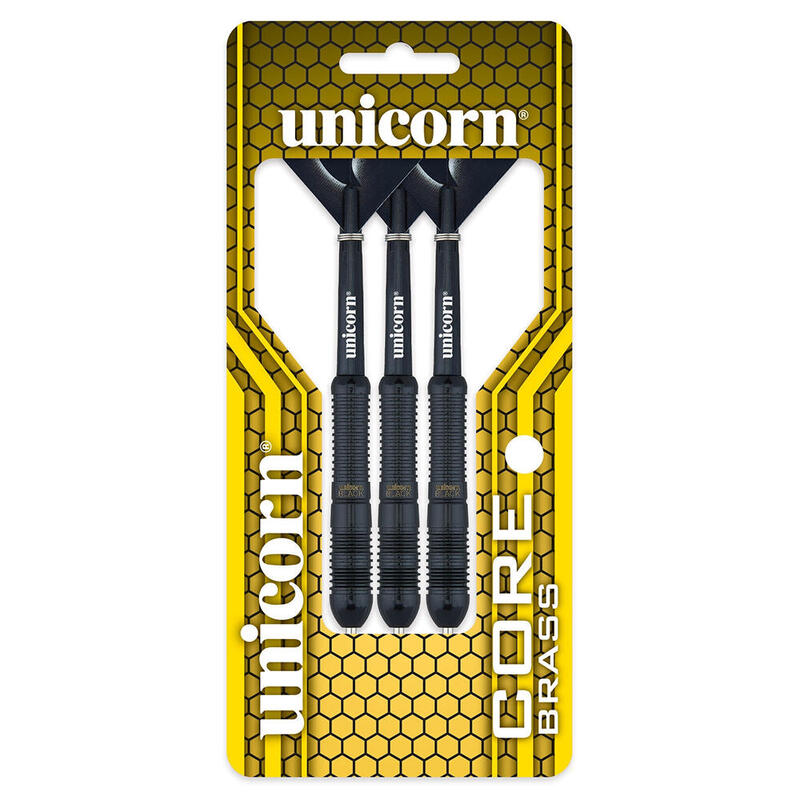 Unicorn 8673 Core Black Brass 20 G Dart Oku Seti