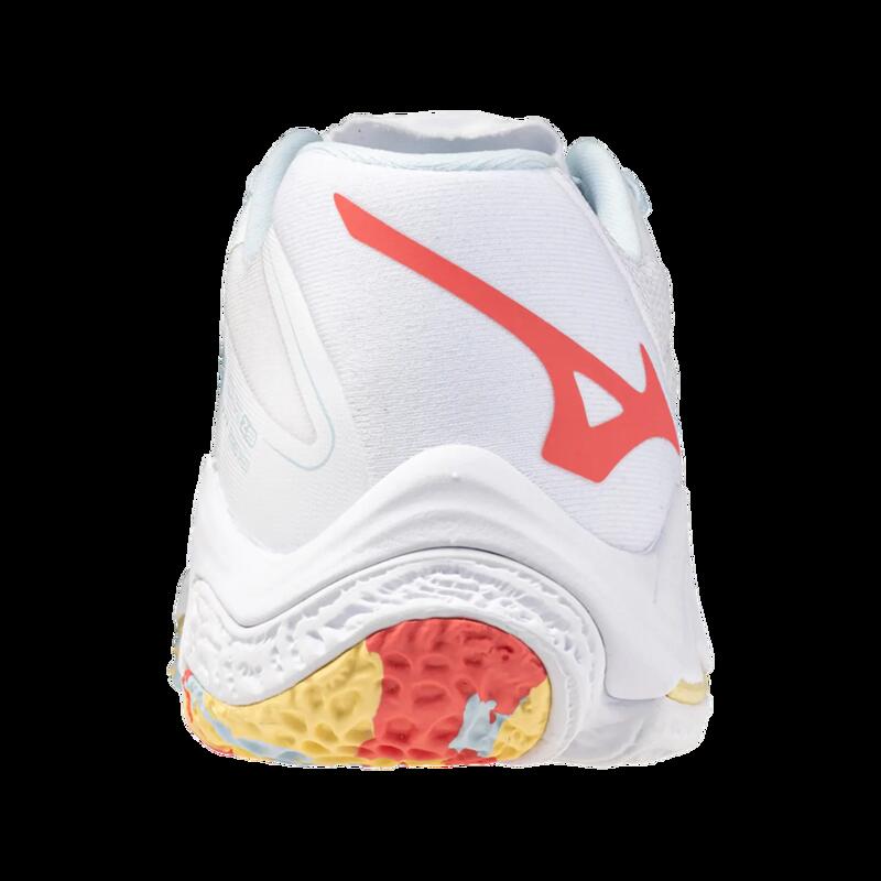 Pantofi de interior femei Mizuno Wave Lightning Z, alb