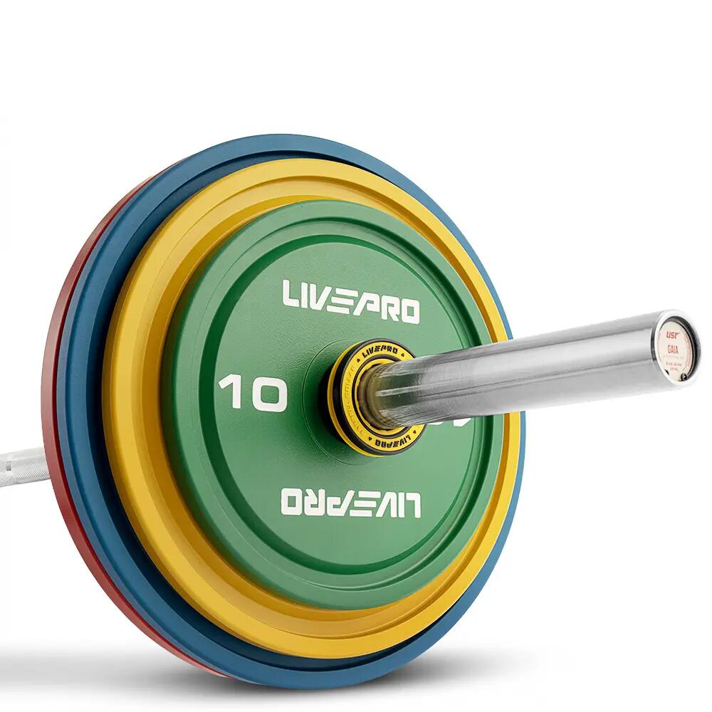 Livepro LP8334 10 Kg Powerlifting Yarışma Plaka 7/7