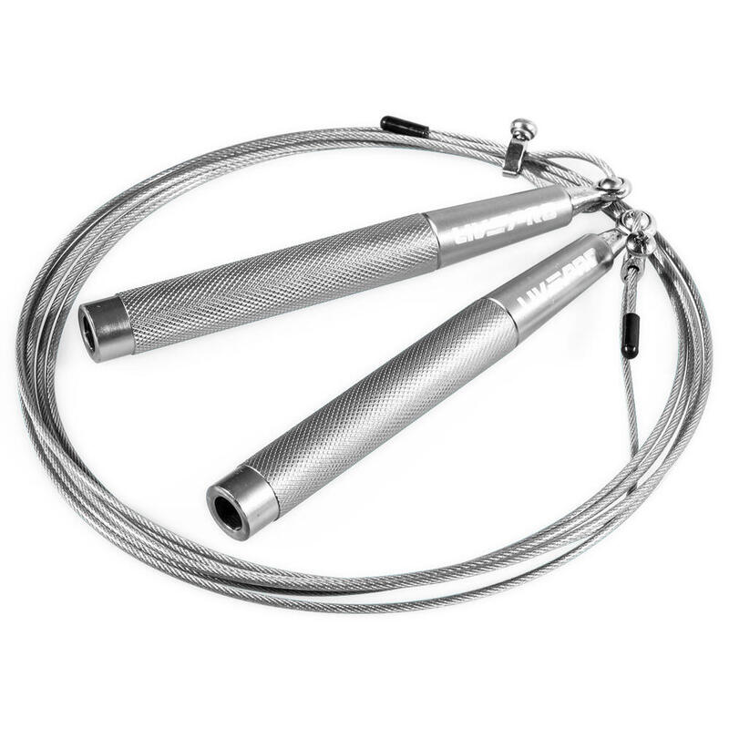 Livepro LP8283H Speed Rope Ağırlıklı Atlama İpi Gri