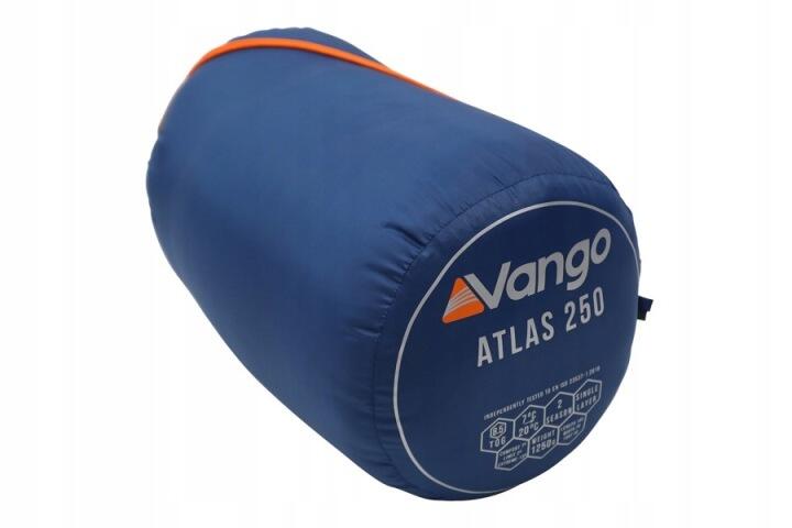 Śpiwór jednoosobowy niebieski Vango Atlas 250 3/3