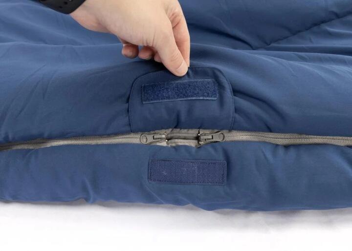 Śpiwór dwuosobowy niebieski Vango Polaris Kingsize 7/7
