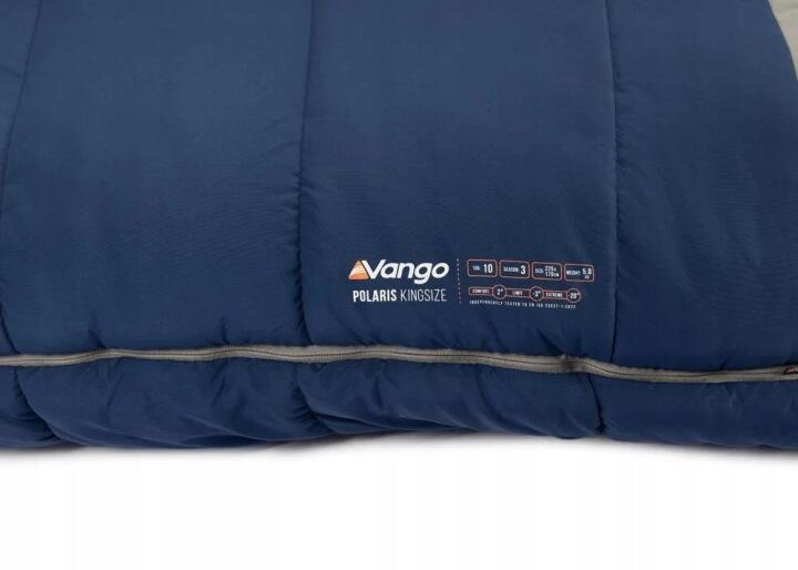 Śpiwór dwuosobowy niebieski Vango Polaris Kingsize 5/7