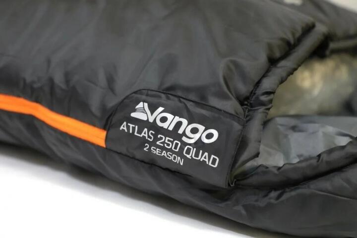 Śpiwór jednoosobowy czarny Vango Atlas 250 Quad 5/6
