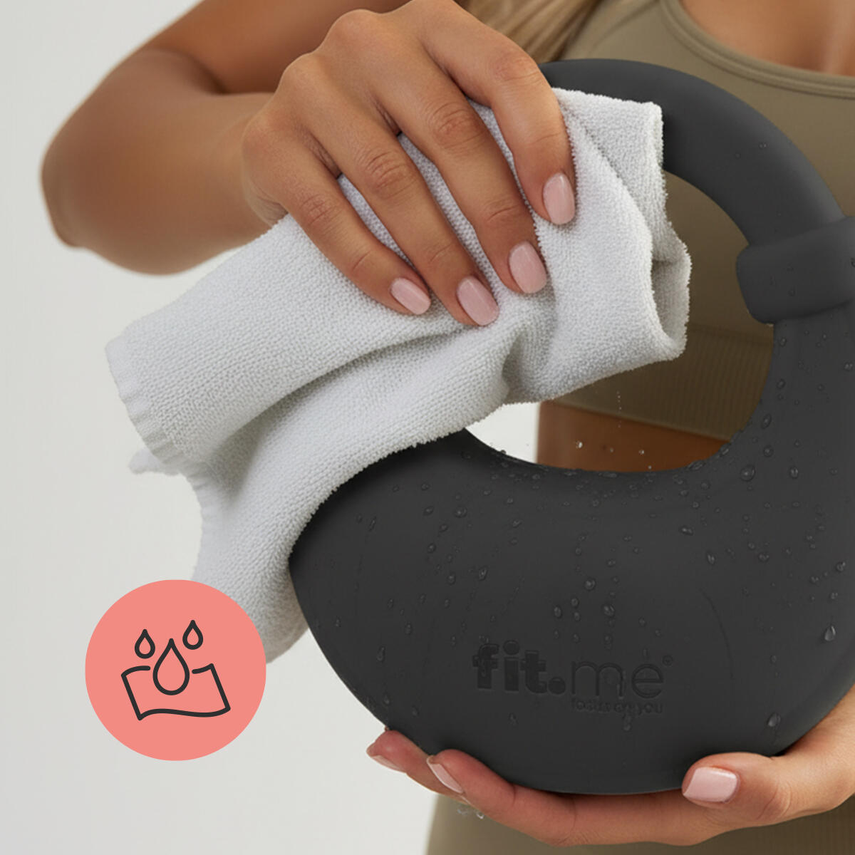 KETTLEBELL DO ĆWICZEŃ FITNESS KETTLE BELL KULA ODWAŻNIK HANTEL CIEŻAR 4.5KG 5/7