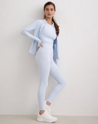 Femme Leggings Évacuation de l'humidité Résistant au Squat Gris Foncé