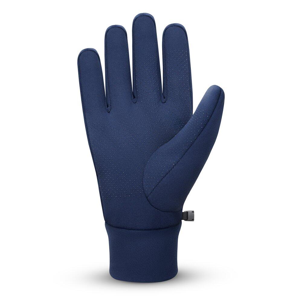 Heren en Dames waterdichte trailrunning handschoenen Sasso Blue Blauw 3/6