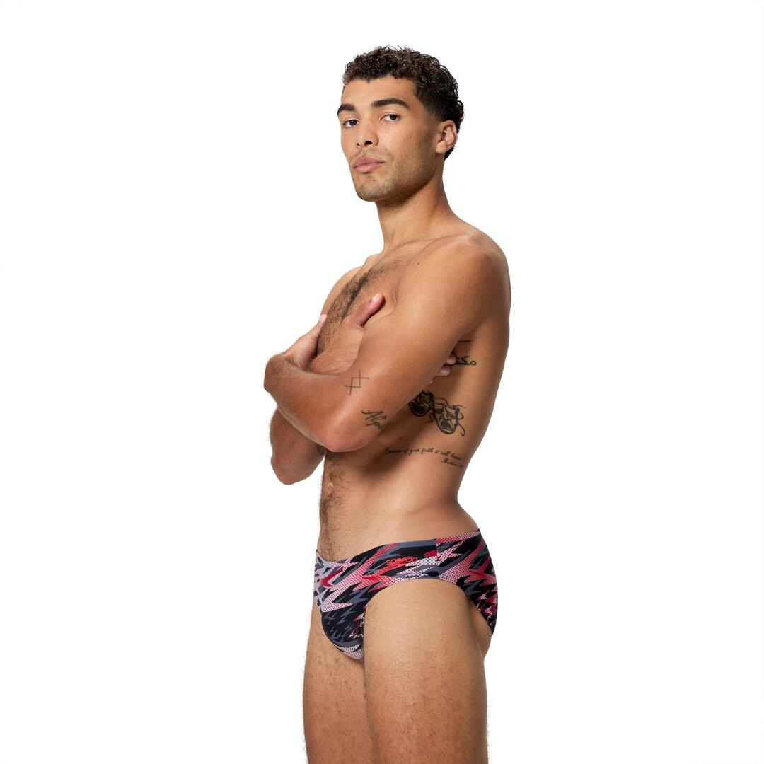 Kąpielówki męskie Speedo Hyperboom Print Brief 5/5