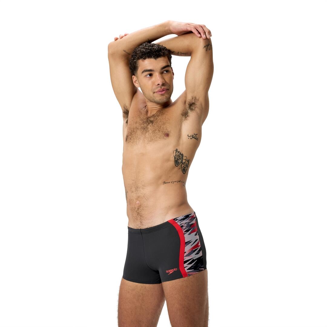 Zwemboxer heren Speedo Hyperboom Splice Aquashort 5/5