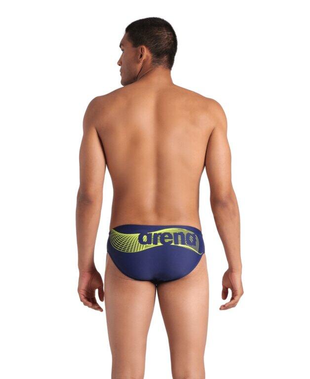 Kąpielówki męskie slipy na basen treningowe Arena Men's Wake Briefs 2/6
