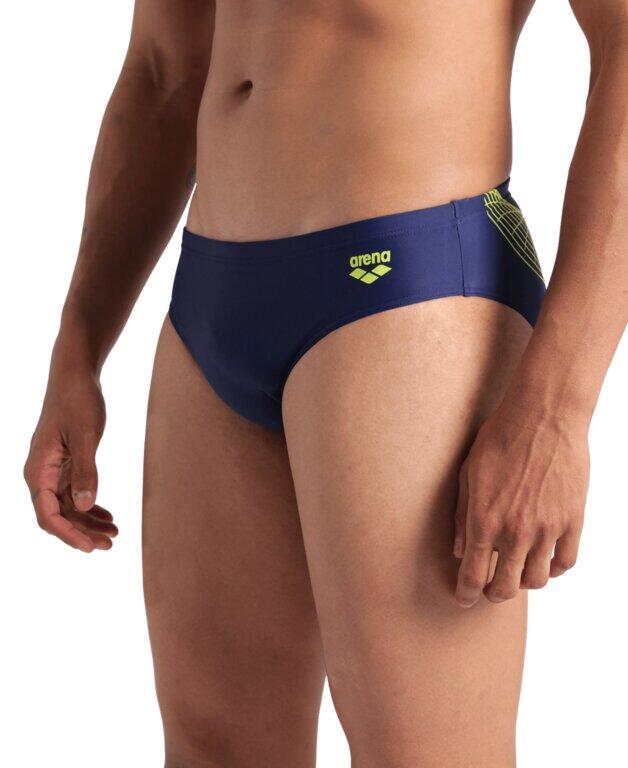 Kąpielówki męskie slipy na basen treningowe Arena Men's Wake Briefs 5/6