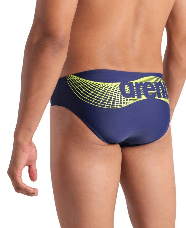 Kąpielówki męskie slipy na basen treningowe Arena Men's Wake Briefs 4/6