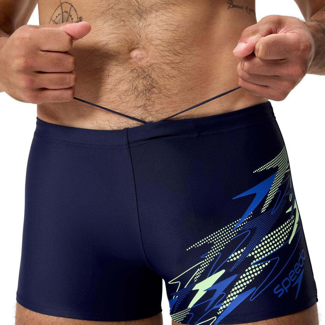 Boxer de baño Medley Logo para hombre azul 5/7
