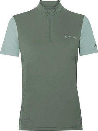VAUDE Matera FZ maillot cycliste femme manches courtes army green