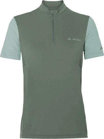 VAUDE Matera FZ maillot cycliste femme manches courtes army green