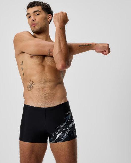 Boxer de Bain Homme Medley Logo Gris/Noir 3/7