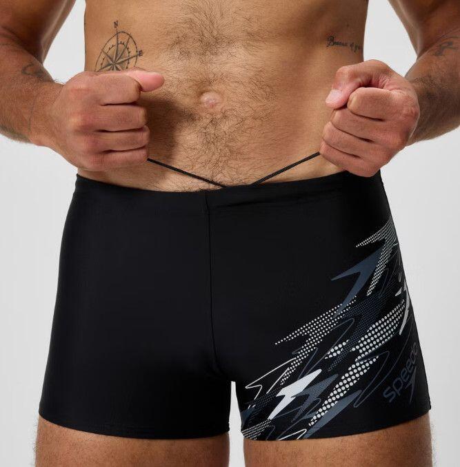 Boxer de Bain Homme Medley Logo Gris/Noir 5/7