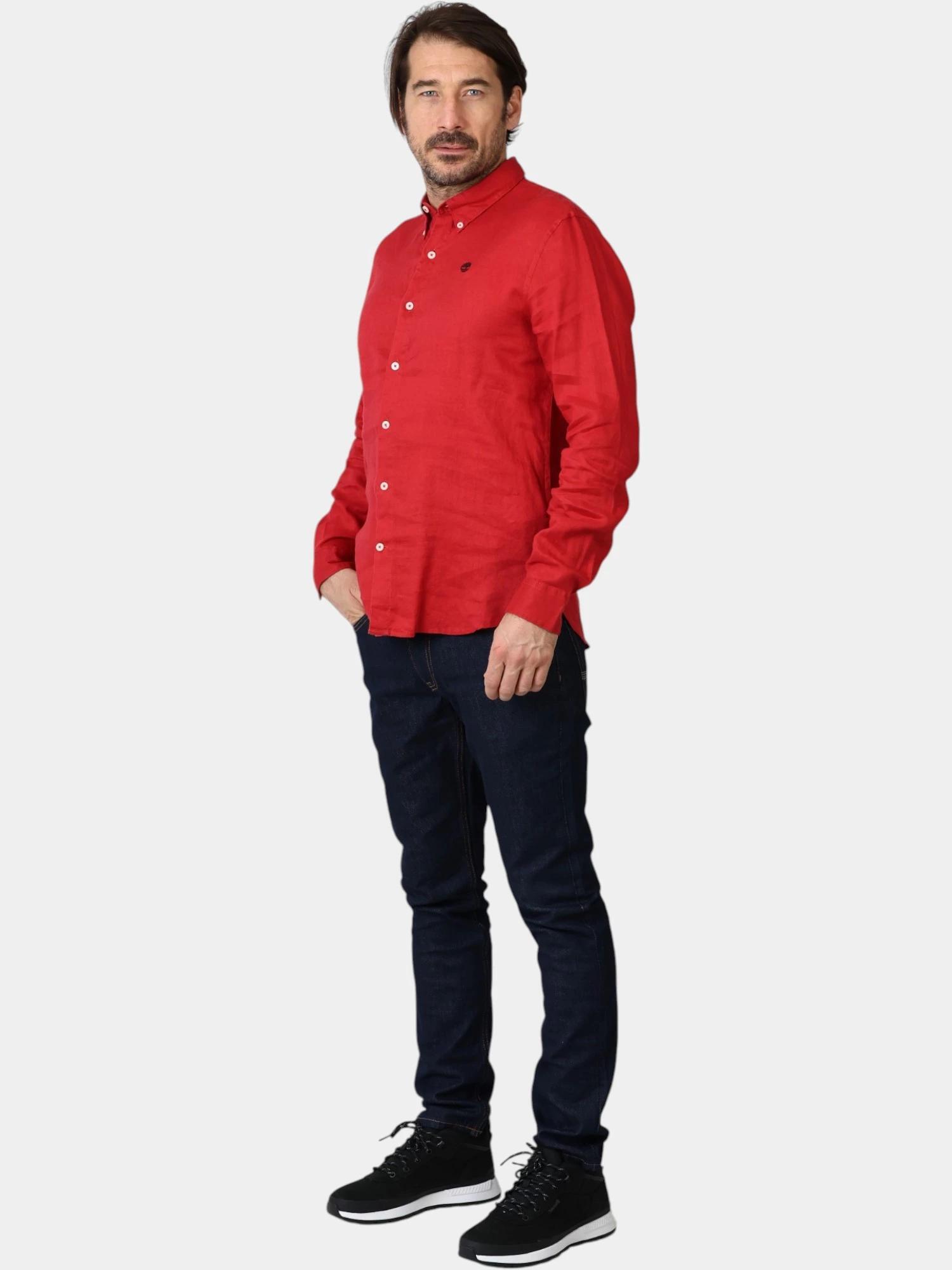 Camicia Uomo LS Linen 4/5