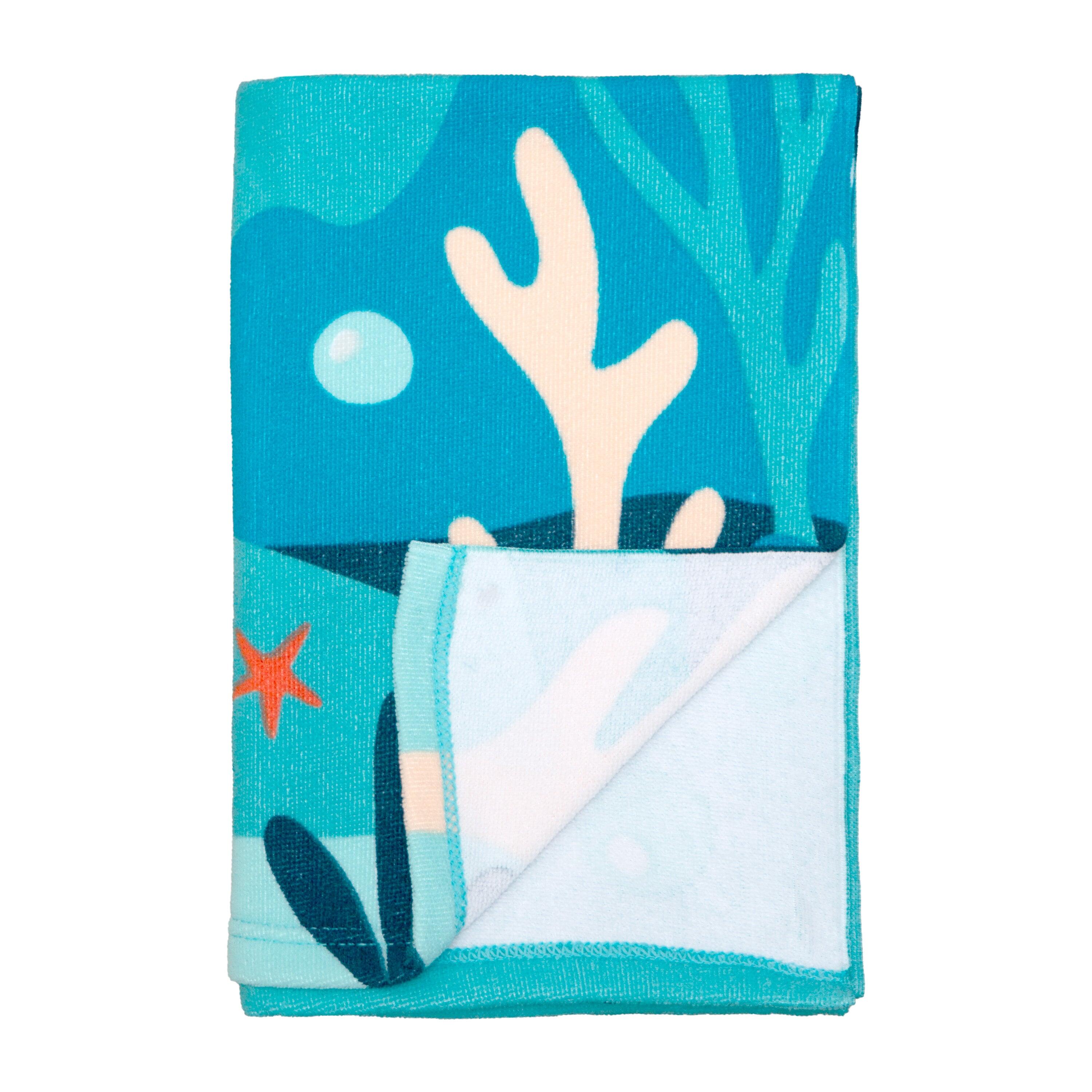 Microvezel strandlaken voor kinderen - Sirene - 70x140cm - 220g/m² 2/3