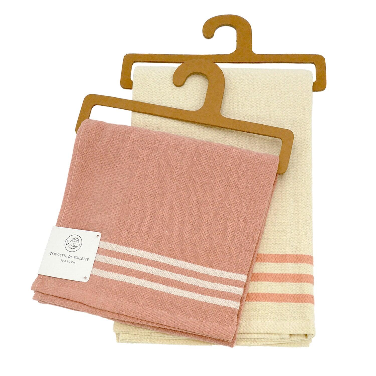Asciugamano da bagno - Miami Rosa - 50x90 cm - 300 g/m² 2/2
