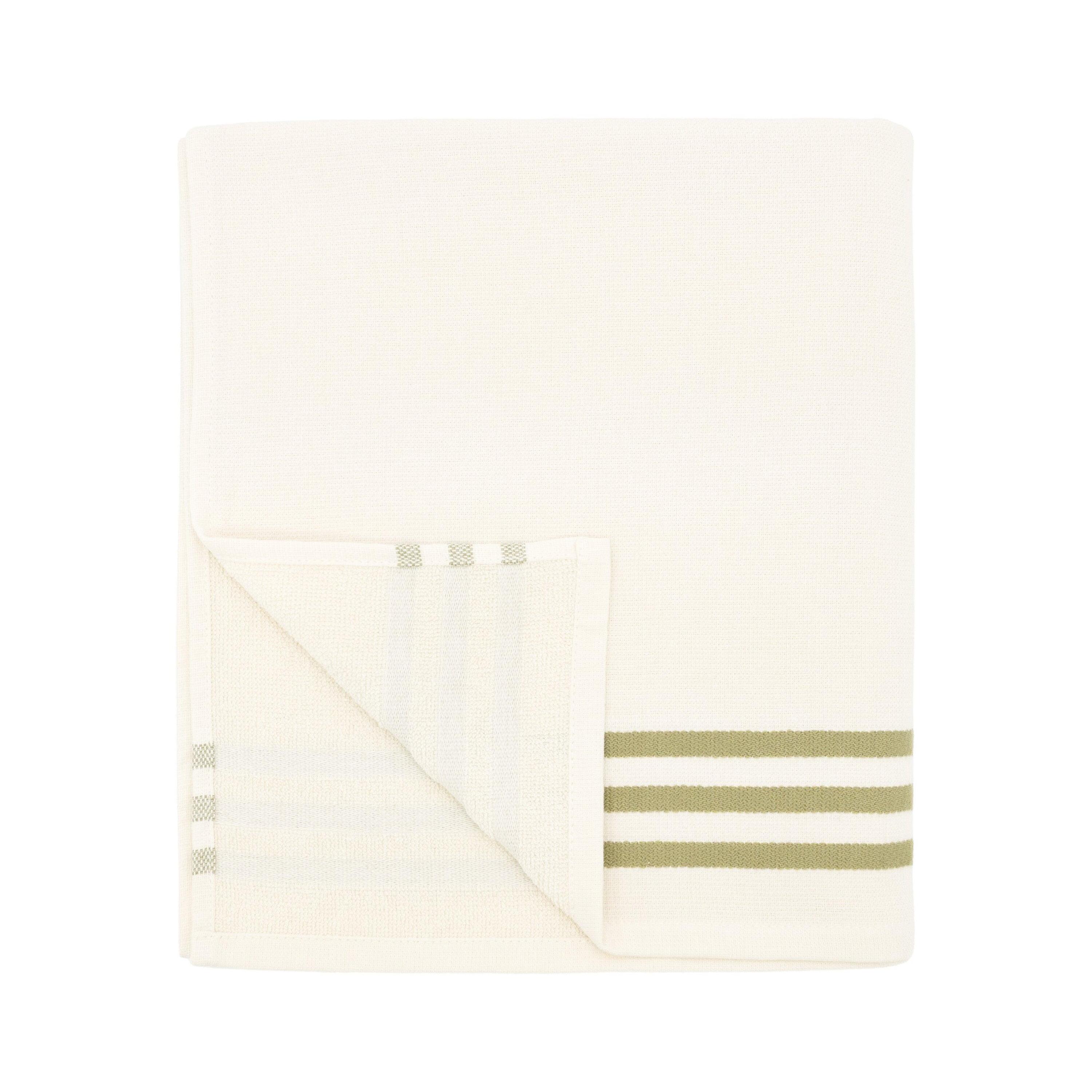 Badlaken - Miami Olijfgroen - 90x140cm - 300g/m² 2/3