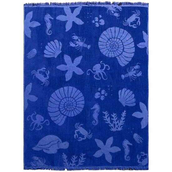 Serviette de plage XL ciselée - Jumby - 140x180cm - 340g/m²