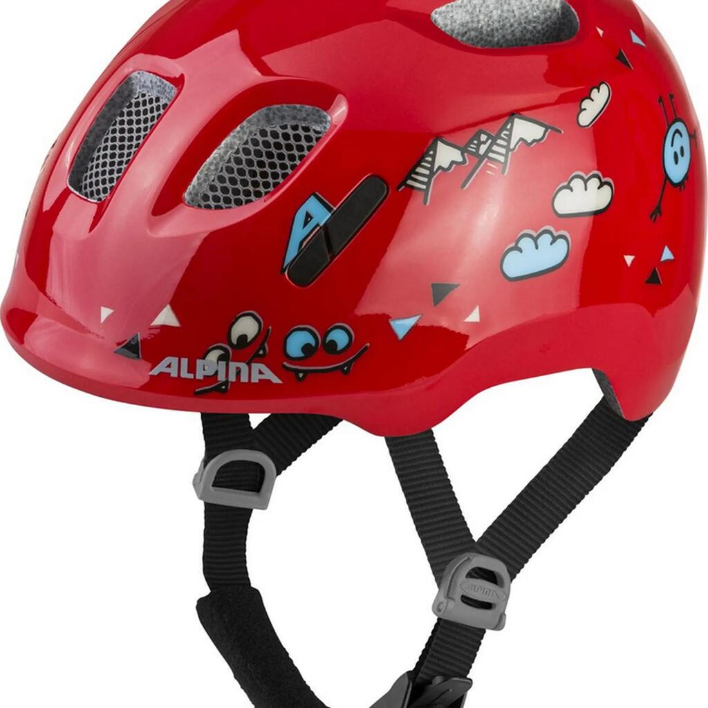 Ximo 2 children's helmet, red smile gloss