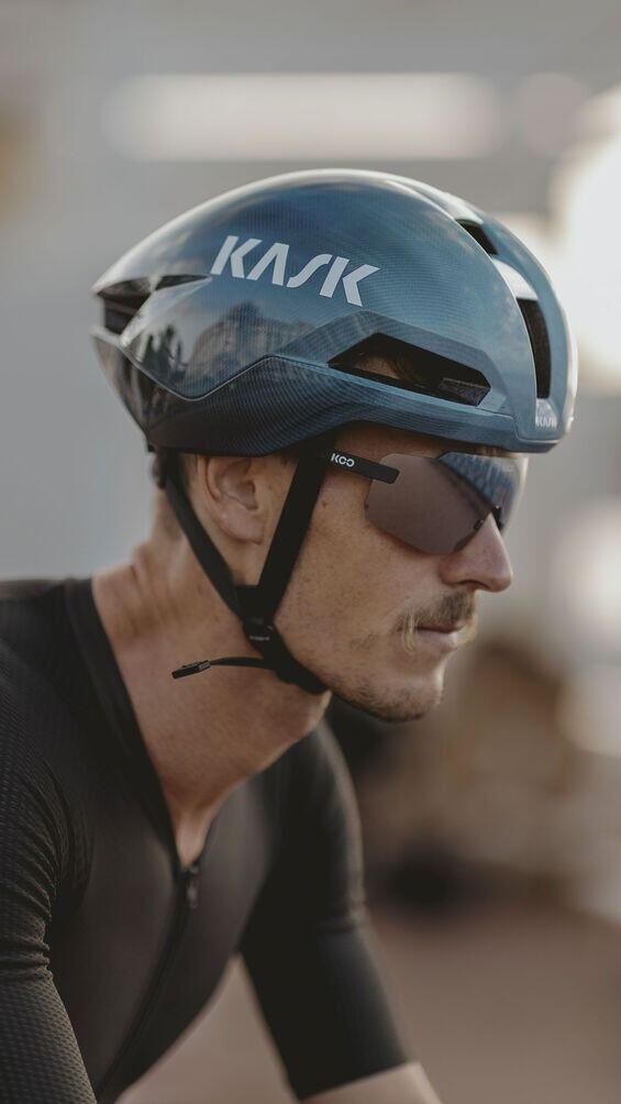 Casque Kask Nirvana Mat Bleu 4/4