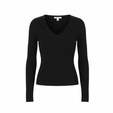 Gilet long femme Desigual en mélange de laine noir, double boutonnage