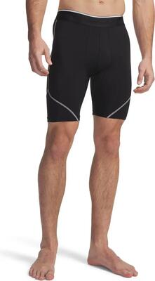 Under armour heatgear elite compressiefietsbroek voor heren, zwart
