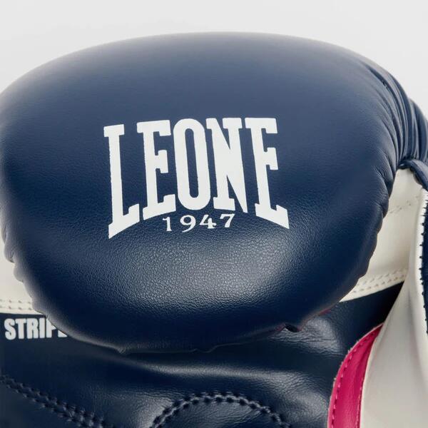 Manusi de Box LEONE Stripe 47 Albastre