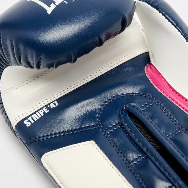 Manusi de Box LEONE Stripe 47 Albastre