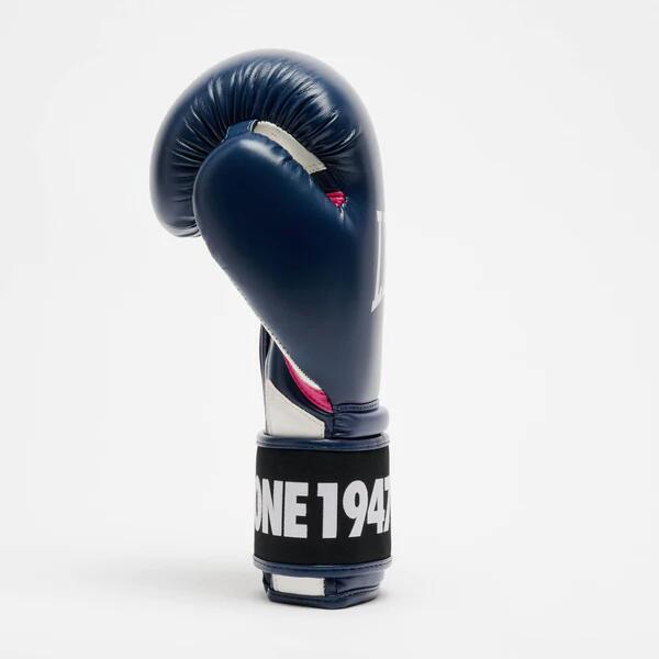 Manusi de Box LEONE Stripe 47 Albastre